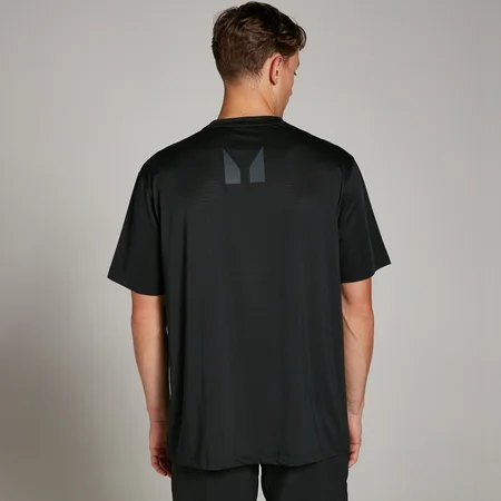 MP Pánské Tempo Oversized Mesh Training Tričko – Černé