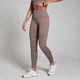 MP Dámské Tempo Rib Seamless Legíny – Oříškové
