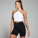 MP Dámské Tempo Halter Neck Tričko bez Rukávů – Bílé