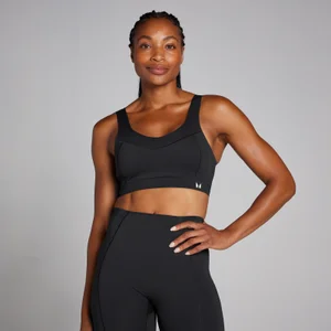 MP Dámská Tempo Ultra Bonded Sportovní Podprsenka – Černá - Size XS