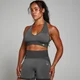 MP Dámská Two Toned Seamless Sportovní Podprsenka – Černá