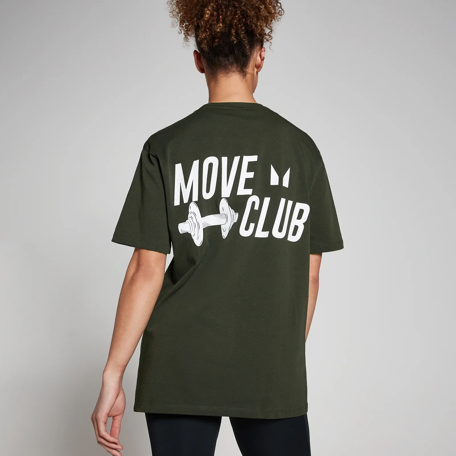 MP Oversized Move Club Tričko – Lesní Zelené - XXL-XXXL Obrázek 1