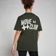 MP Oversized Move Club Tričko – Lesní Zelené