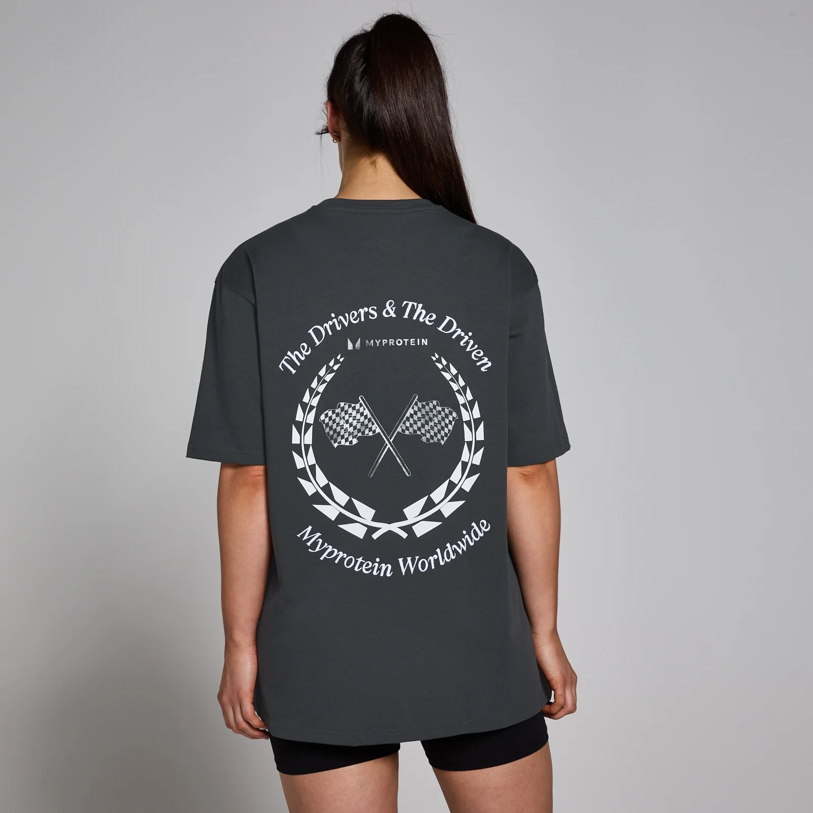 MP World Wide Graphic Tričko – Seprané Černé - S-M Obrázek 1