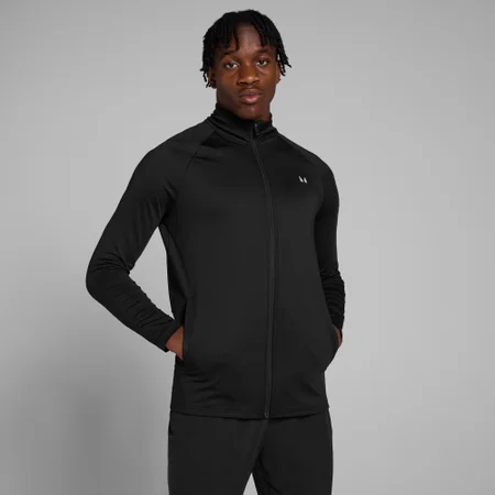 MP Pánská Training Full Zip Tepláková Bunda – Černá