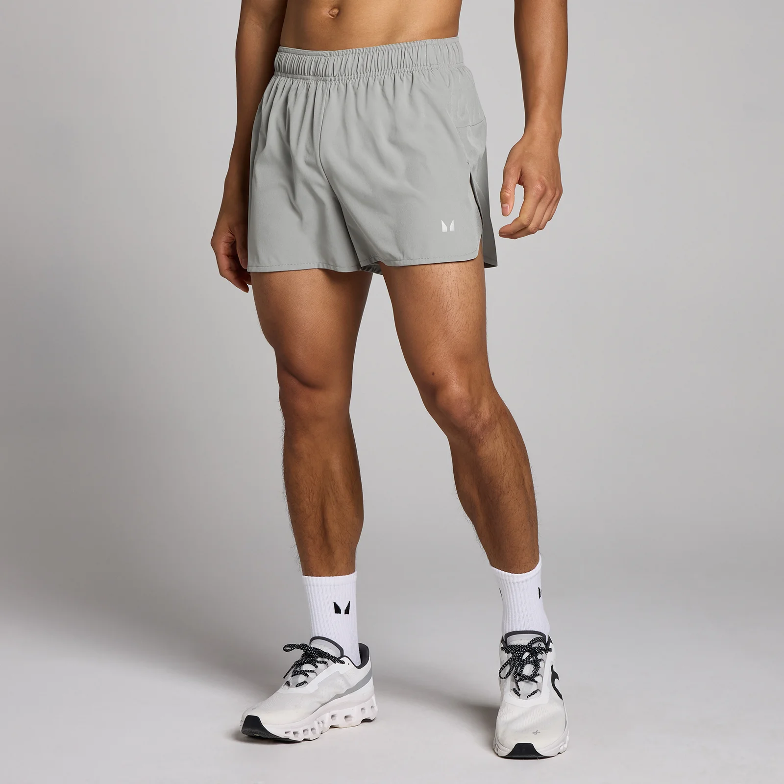 MP Pánské Training Šortky 8 cm – Šedé - XXL Obrázek 1