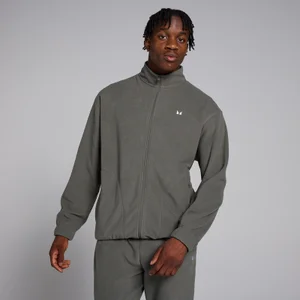 MP Pánská Fleece Mikina Na Zip – Kovově Šedá - Size M