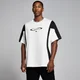 MP Pánské Tempo Contrast Retro Oversized Tričko – Bílé