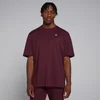 MP Pánské Rest Day Oversized Tričko – Tmavé Bobule