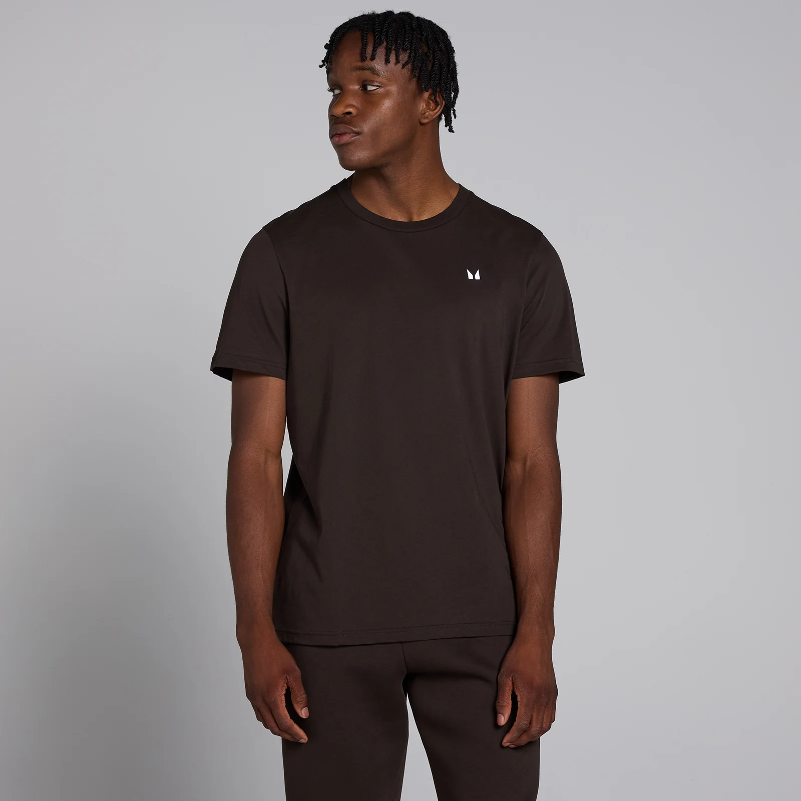 MP Pánské Rest Day Tričko s Krátkým Rukávem – Káva - S Obrázek 1