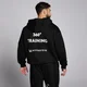 MP Pánská Tempo Hybrid 1/4 Zip Mikina S Kapucí – Černá
