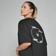 MP Dámské Tracking Graphic Tričko – Seprané Šedé