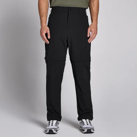 MP Pánské Lifestyle Outdoorové Kalhoty/Šortky 2 v 1 – Černé
