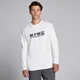 MP Pánský Lifestyle Top S Dlouhým Rukávem – Bílý