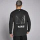 MP Pánský Lifestyle Top S Dlouhým Rukávem – Sepraný Černý