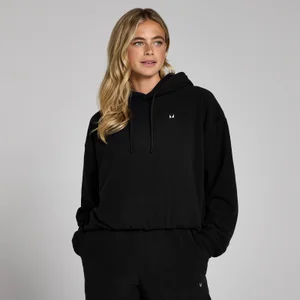 MP Dámská Fleece Mikina S Kapucí – Černá - Size S