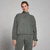 MP Dámská Funnel Neck 1/4 Zip Fleecová Mikina – Kovově Šedá
