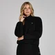 MP Dámská Funnel Neck 1/4 Zip Fleece Mikina – Černá