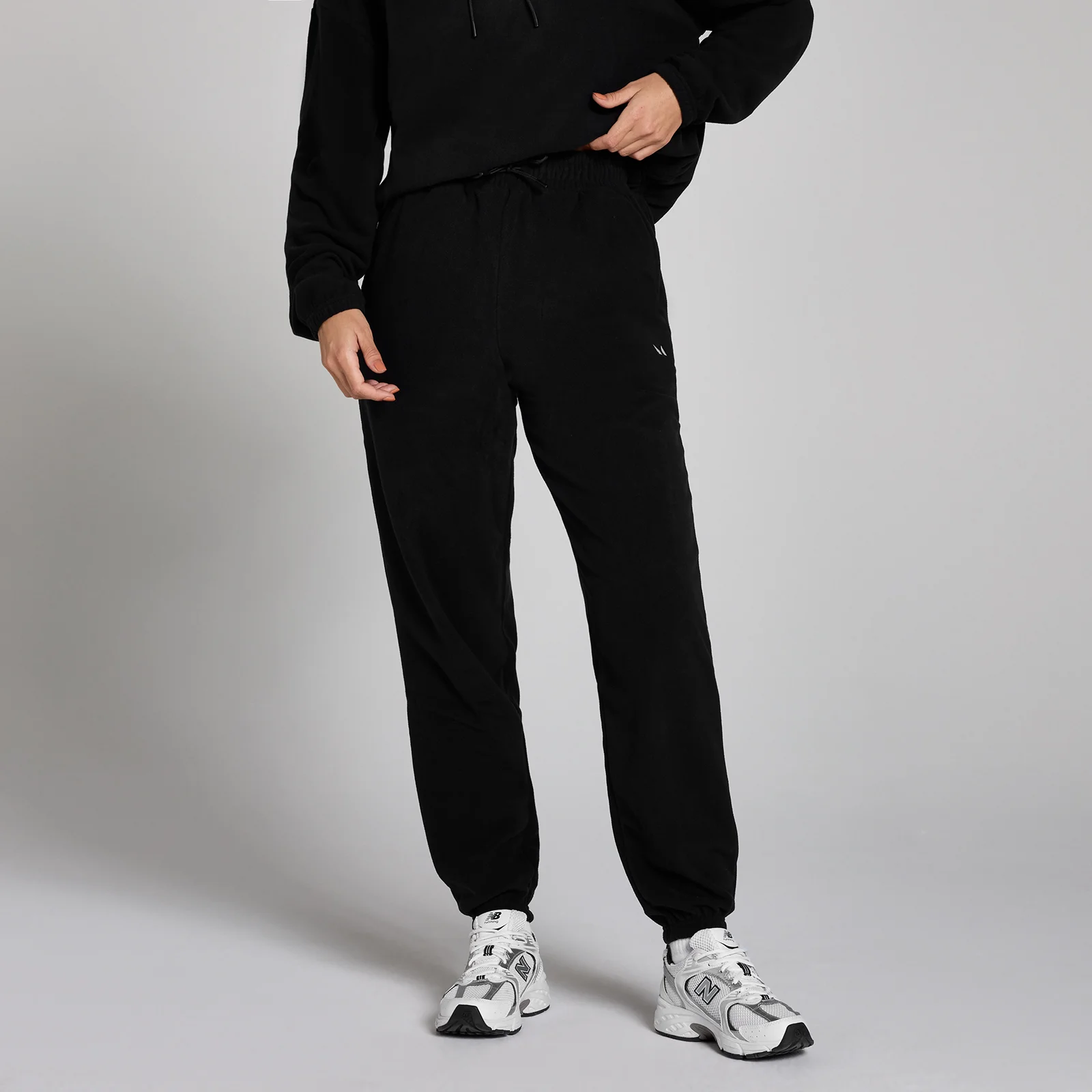 MP Dámské Fleece Tepláky – Černé - XS Obrázek 1