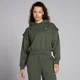 MP Dámská Tempo Graphic Crop Mikina S Kapucí – Tmavě Olivová