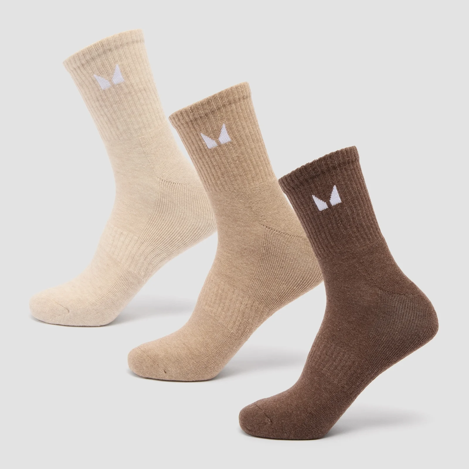 MP Unisex Crew Socks (3 Pack) - Neutral - UK 2-5 Obrázek 1