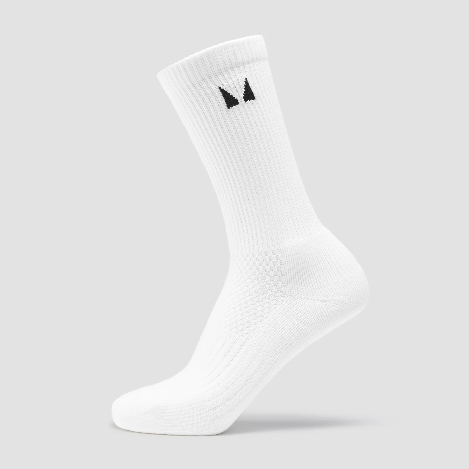 MP Running Socks - White - UK 9-11 Obrázek 1