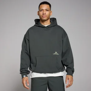 MP Lifestyle Oversized Mikina S Kapucí – Sepraná Černá - Size XXS-XS