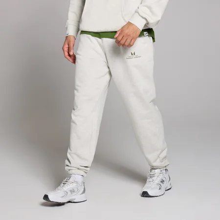 MP Pánské Lifestyle Oversized Tepláky – Šedý Melír