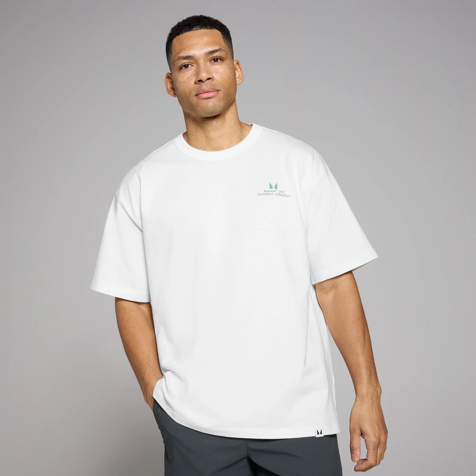 MP Lifestyle Graphic Tričko – Retro Bílé - XXS-XS Obrázek 1