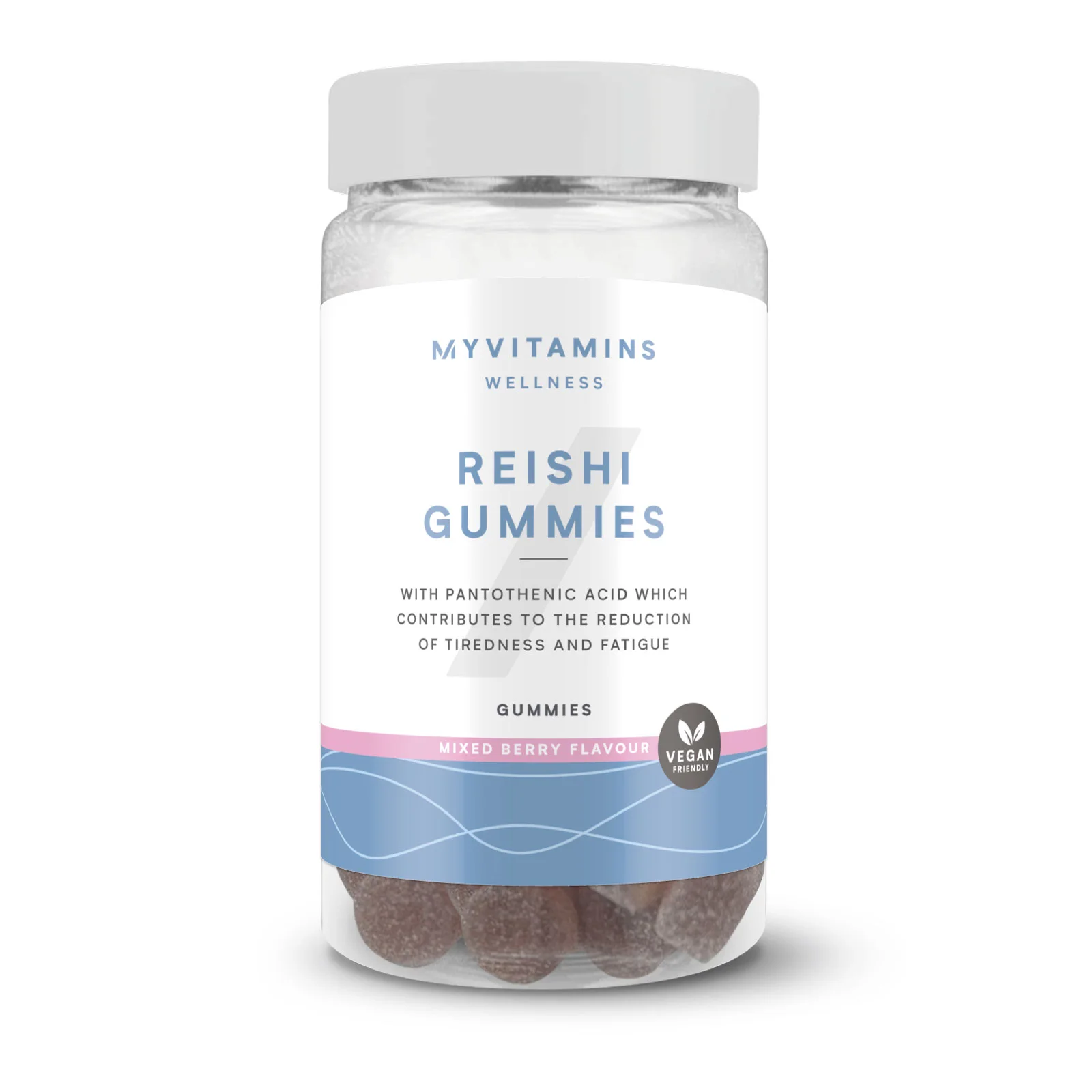 Houbové žvýkací bonbóny - 60gummies - Reishi (Relax) - Mixed Berry Obrázek 1