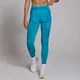 MP Dámské Tempo Seamless Hybrid Legíny – Oceánově Modré