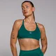 MP Dámská Tempo Seamless Hybrid Sportovní Podprsenka – Tmavě Modrozelená