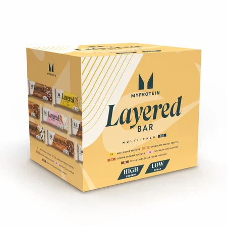 Tyčinky Layered Bar v různých příchutích