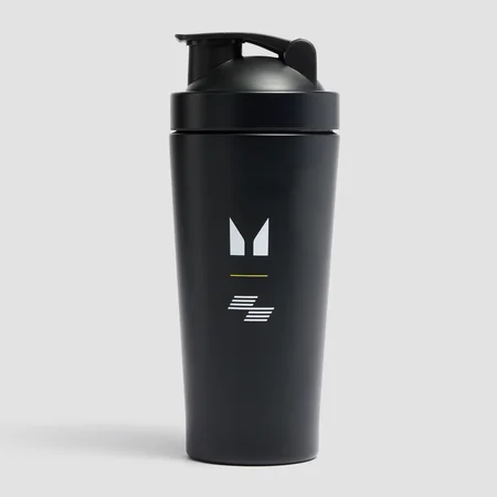 Myprotein Hyrox Recyklovaný Kovový Šejkr – Černý
