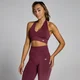 MP Dámská Tempo Seamless Halter Neck Podprsenka – Červené Víno