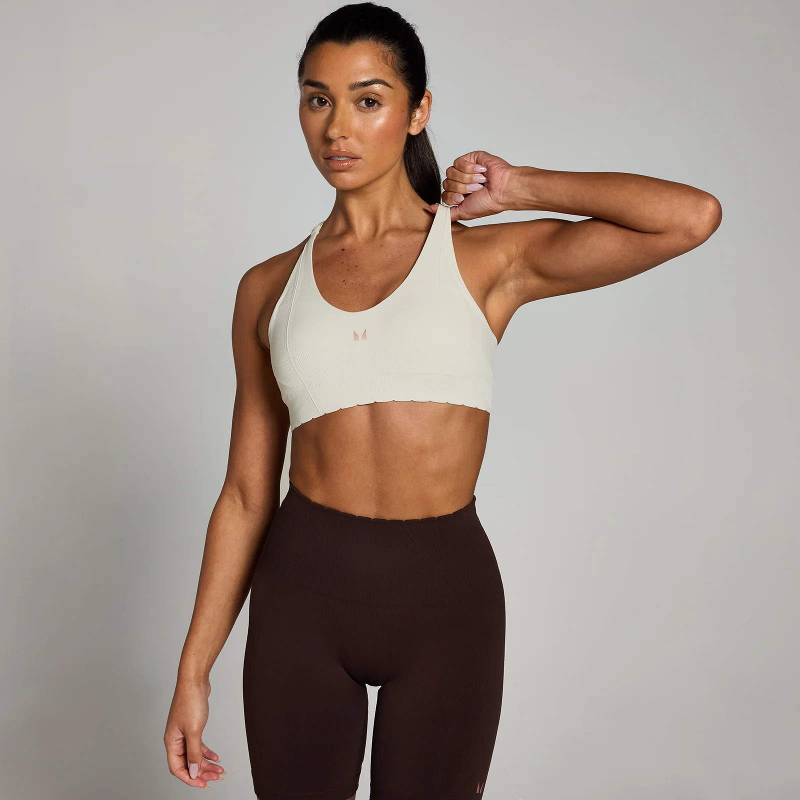 MP Dámská Tempo Ultra Seamless Sportovní Podprsenka – Mlha - XXL Obrázek 1