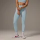 MP X Tatiana Contrast Striped Legíny – Světlá Aqua