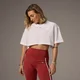 MP X Tatiana Super Crop Top – Bílý