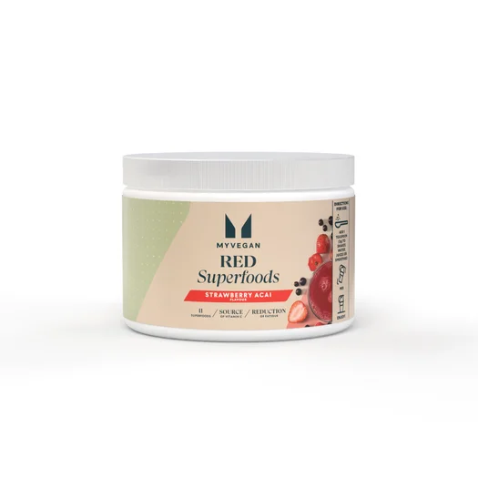 Myvegan Red Superfood Blend - 50Porcí - Strawberry Acai