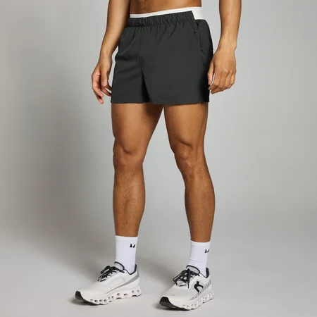 MP Pánské Tempo Woven Training Šortky 8 cm – Seprané Černé