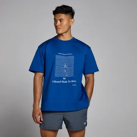 MP Swim Graphic Tričko S Krátkým Rukávem – Čistě Modré