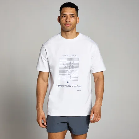 MP Swim Graphic Tričko – Bílé