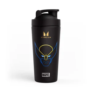 Myprotein Wolverine Recyklovaný Kovový Šejkr – Černý - Option Wolverine