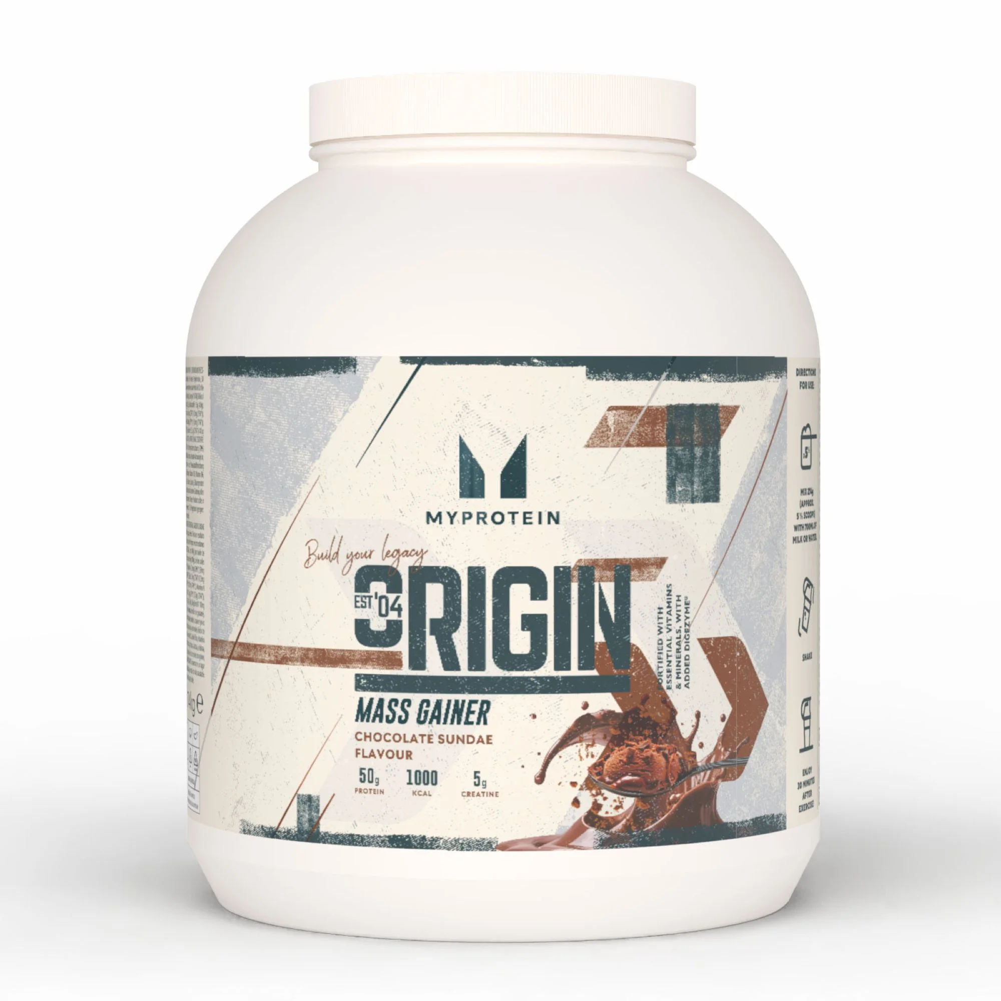 Origin Mass Gainer - 2.74KG - 10Porcí - Chocolate Sundae Obrázek 1