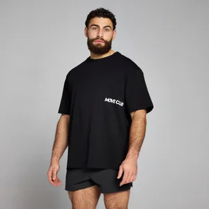 MP Pánské Move Club Tričko – Černé - Size S-M
