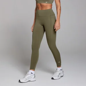 MP Dámské Active Pocket Legíny – Khaki - Size XXL