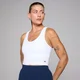 MP Dámské Active Racer Back Tričko Bez Rukávů – Bílé