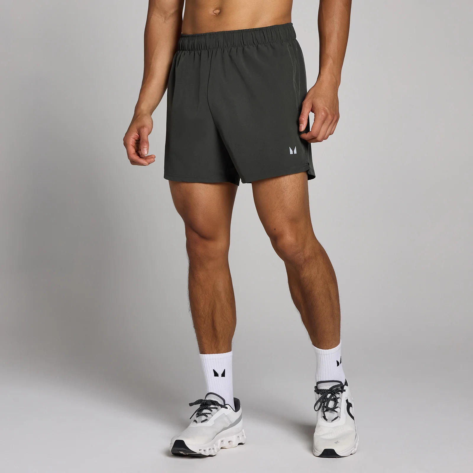 MP Pánské Tempo Šortky 13 cm – Seprané Černé - XS Obrázek 1