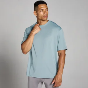 MP Pánské Tempo Oversized Mesh Training Tričko – Olověné - Size M