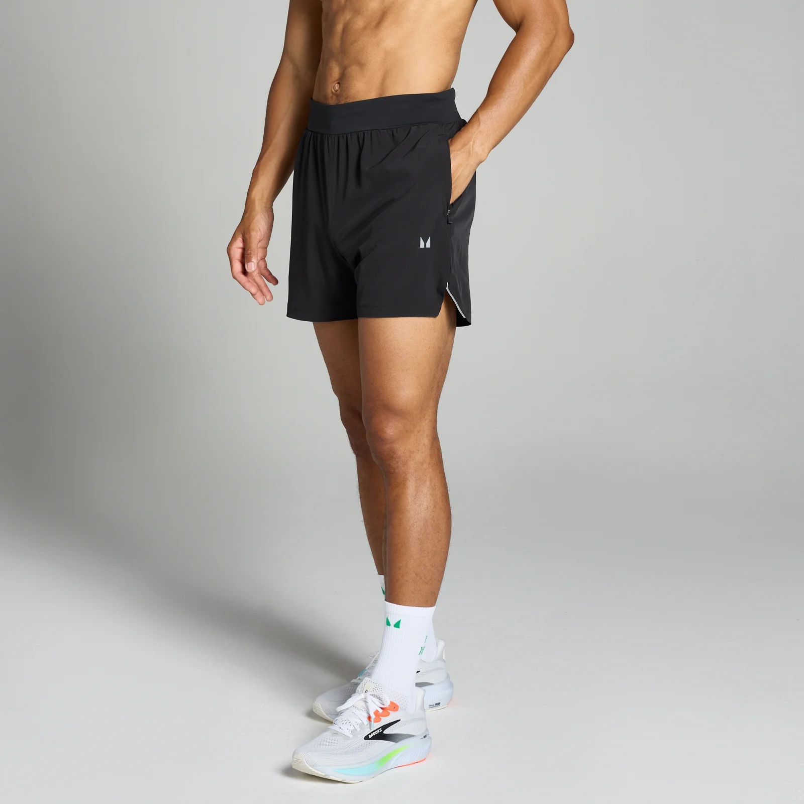 MP Pánské Velocity Šortky 13 cm – Černé - XS Obrázek 1